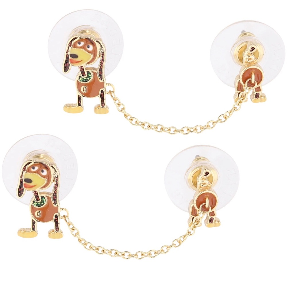 Baublebar Slinky Dog Chain Double Earrings